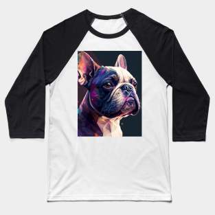 Funny French Bulldog Cute Puppy Baseball T-Shirt